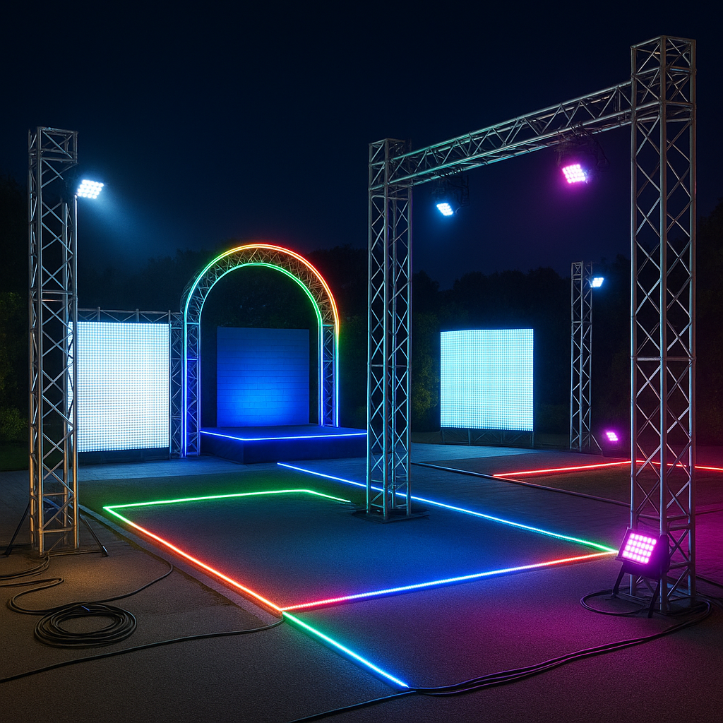 Rental LED Display at Concert